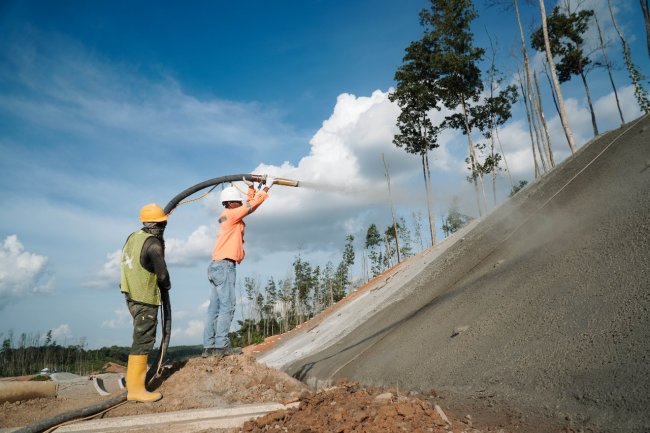 Target Tuntas Tahun Ini, Brantas Abipraya Kebut Pembangunan Tol Kawasan Inti Pusat Pemerintahan IKN