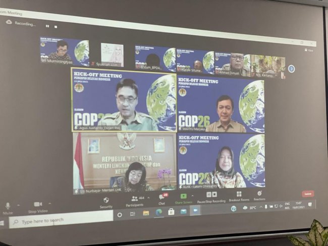 Menteri LHK Beri 3 Arahan  Khusus Kepada Calon Delegasi Indonesia  Di COP 26 