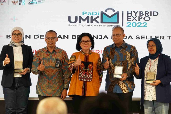 PaDi UMKM Hybrid Expo 2023, Menggerakkan UMKM Indonesia Maju