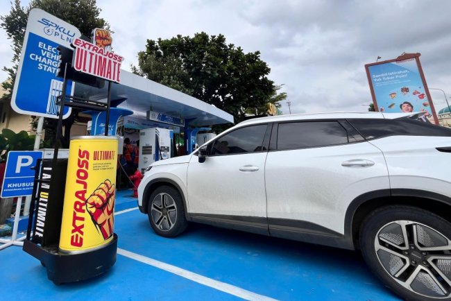 Mudik Makin Seru, Extrajoss Ultimate Hadirkan Green Coffee di SPKLU PLN dan Jalur Mudik 2025 