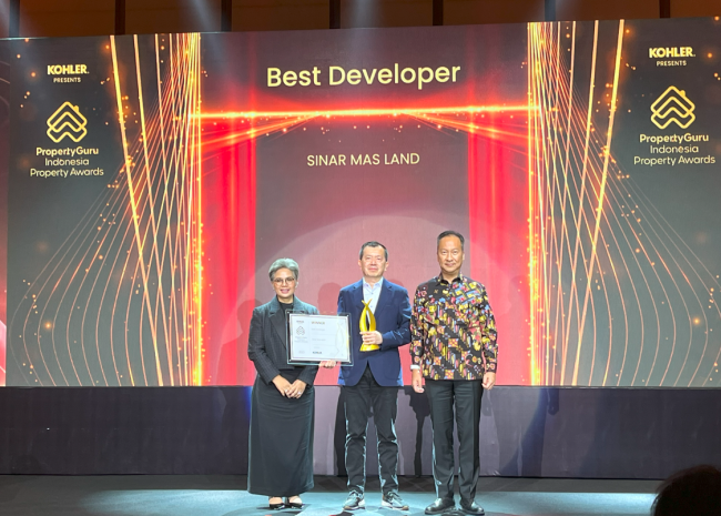 Sinar Mas Land Raih Best Developer dan Belasan Penghargaan di Ajang PropertyGuru Indonesia Property Awards 2023 