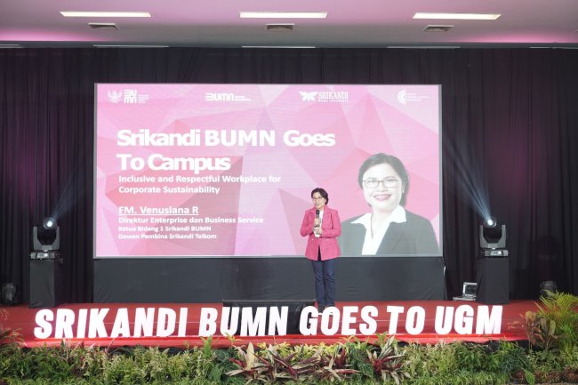 Telkom Dorong Kepemimpinan Perempuan di “Srikandi BUMN Goes to Campus”