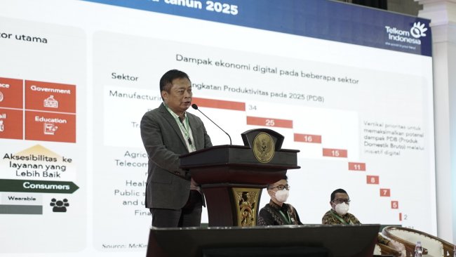 Potensi Pasar yang Besar, Telkom Garap Bisnis Data Center dan Cloud untuk Transformasi Digital Indonesia