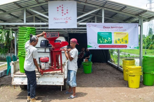 HUT Kedua NeutraDC Hadirkan Fasilitas Pengelolaan Sampah untuk Lebih dari 10.000 Warga Desa Jambidan Yogyakarta