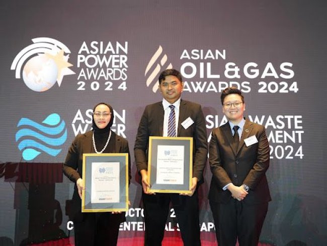Brantas Abipraya Jadi Satu-Satunya BUMN Konstruksi yang Raih Penghargaan di Asian Water Awards 2024