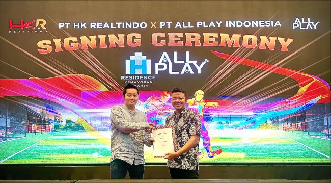 Ciptakan Ruang Rekreasi Kolaboratif, HK Realtindo Jalin Kerja Sama dengan All Play Indonesia