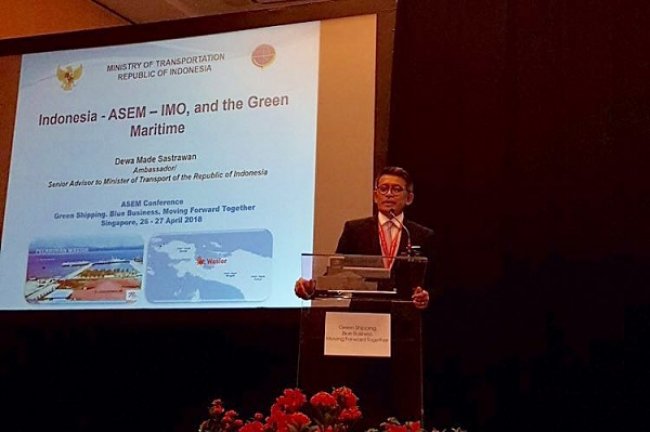 Terapkan Green Shipping Technology, Indonesia Ajukan Kerja Sama Teknis Asia-Eropa