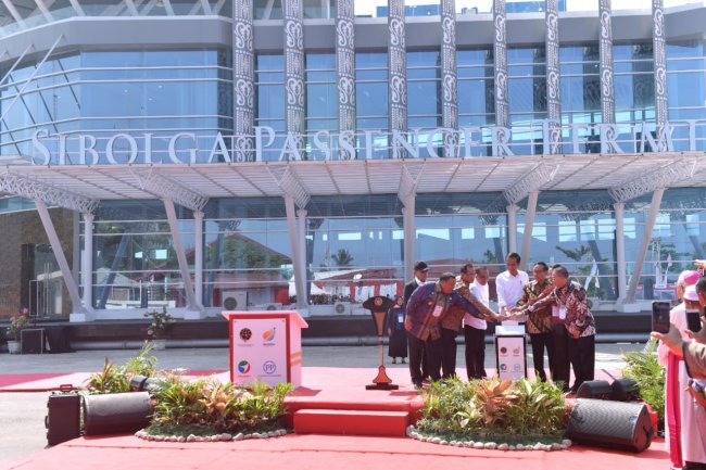 Presiden Jokowi Resmikan Pengembangan Pelabuhan Sibolga