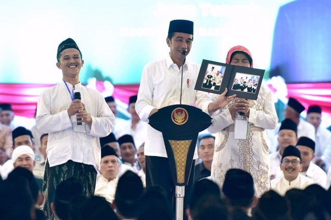Presiden Jokowi: BLK Komunitas Tingkatkan Kualitas SDM Pondok Pesantren