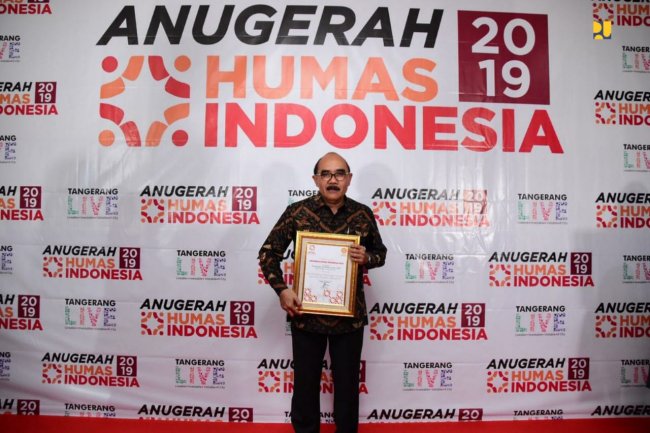 Kementerian PUPR Raih Tiga Penghargaan Anugerah Humas Indonesia 2019