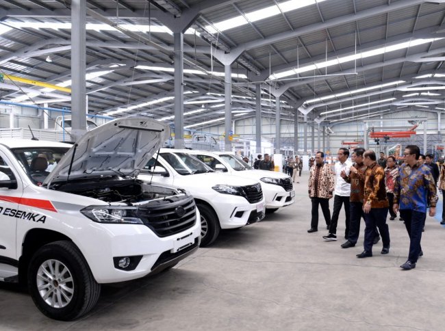Resmikan Pabrik Esemka, Presiden Jokowi: Saya Mendukung Pengembangan Industri Otomotif Nasional