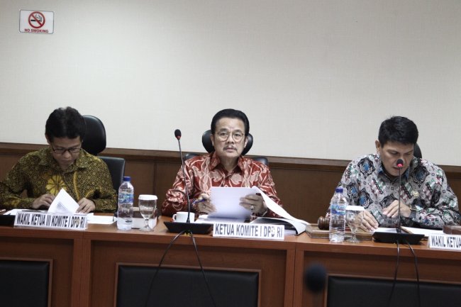 Komite I DPD RI akan Mengawasi Pelaksanaan Arah Kebijakan Desa 2020 – 2024 