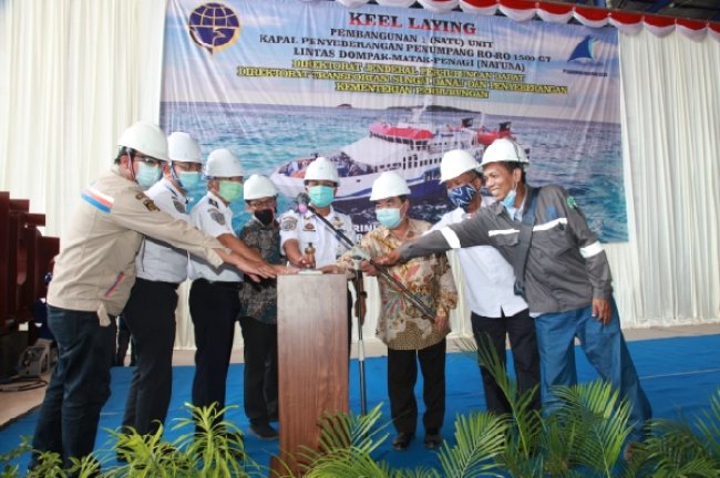 Ditjen Hubdat Bangun Kapal Ro-Ro 1500 GT Untuk Konektivitas Kepulauan Riau
