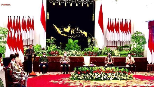 Presiden Jokowi Buka Indonesia International Motor Show Hybrid Tahun 2021 