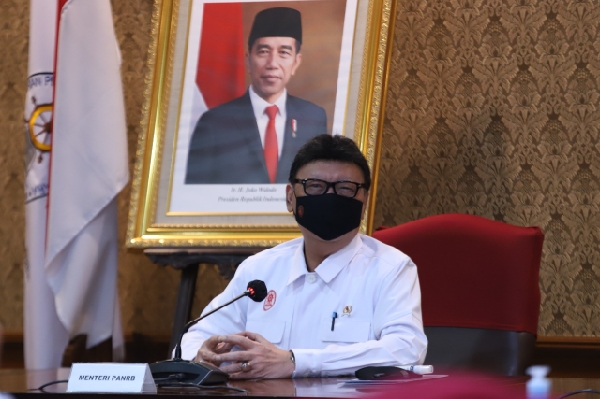 Menteri Tjahjo Imbau ASN Proaktif Mempercepat Penanganan Pandemi