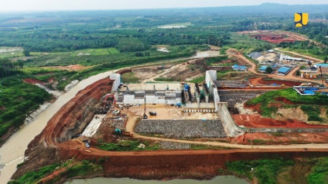 Kementerian PUPR Targetkan Bendungan Margatiga Rampung Akhir 2021