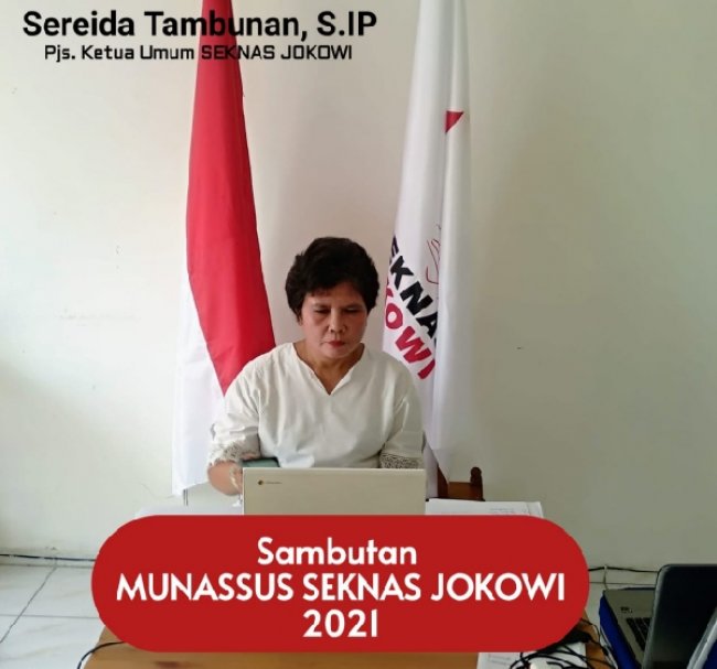 Serieda Tambunan: Pengurus Terpilih SekNas Jokowi Harus Bantu Pemerintah Tangani Pandemi