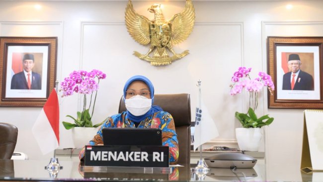 Menaker Ida Paparkan Syarat Penerima Bantuan Subsidi Upah Tahun 2021 bagi Pekerja 