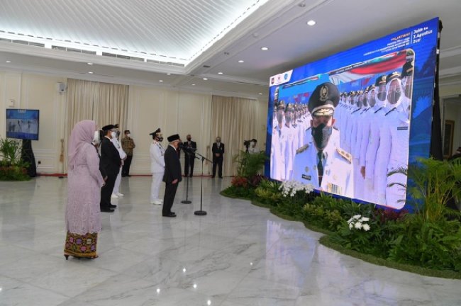 Wapres Minta Pamong Praja Muda Tingkatkan Jiwa Pancasila Untuk Persatuan Bangsa