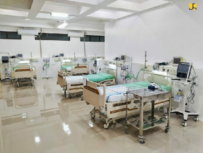 Kementerian PUPR Siapkan RS Darurat di 33 Lokasi Sebanyak 8.800 Tempat Tidur
