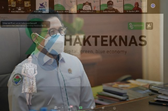 Mendes Halim Iskandar Hadiri Peringatan Hakteknas 2022
