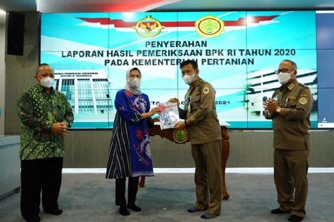 Mentan: Predikat WTP dari BPK Kado Terindah Hari Kemerdekaan RI