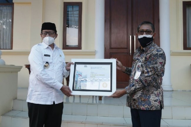 Gubernur Banten Terima Penghargaan BKN Award 2021 