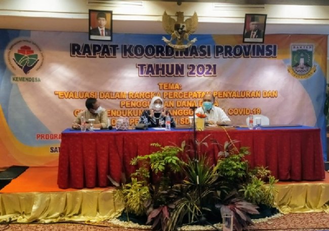 Gubernur Banten : 8% Anggaran Dana Desa Untuk Penanganan Covid-19 