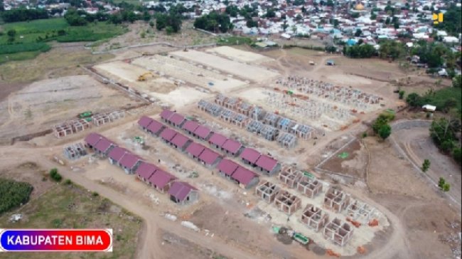 Percepat Rehabilitasi Pascabencana NTB, Kementerian PUPR Bangun 292 Unit Huntap RISHA di Bima & Dompu