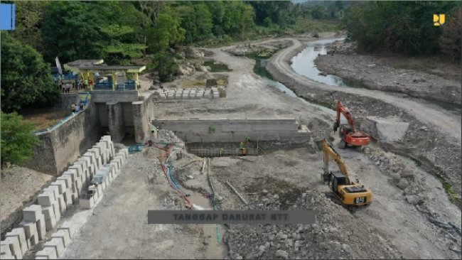 Kementerian PUPR Percepat Rehabilitasi dan Rekonstruksi Pascabencana Banjir Bandang NTT