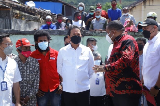 Menteri Trenggono Ingin Manokwari Jadi Model Kampung Nelayan Sehat