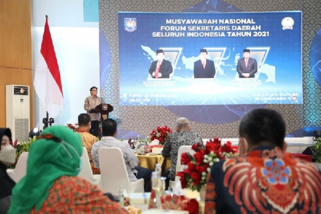 Kemendagri Uraikan Peran Strategis Sekda di Munas FORSESDASI