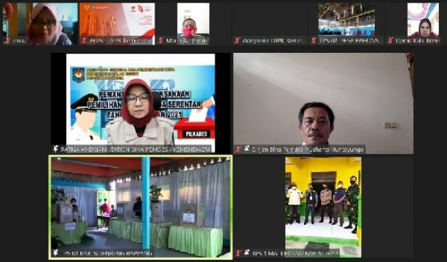 Lancar, 13 Desa di Kabupaten Sidenreng Rappang Sulawesi Selatan Laksanakan Pilkades Serentak 2021 