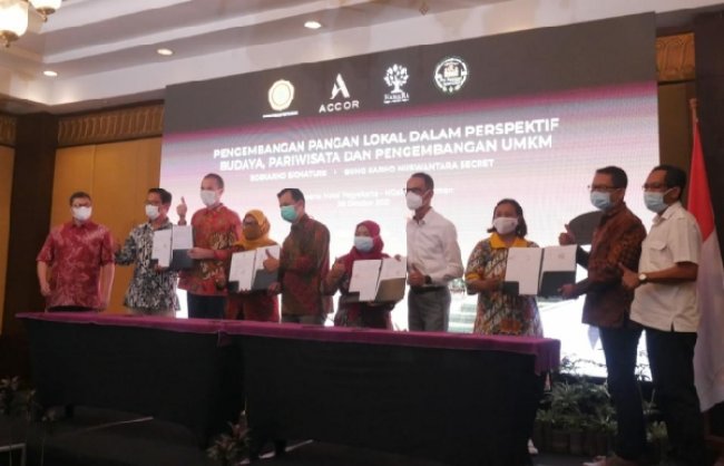 Naikan Kelas Pangan Lokal, Kementan Kolaborasin Dengan Program Bung Karno Nuswantara Secret
