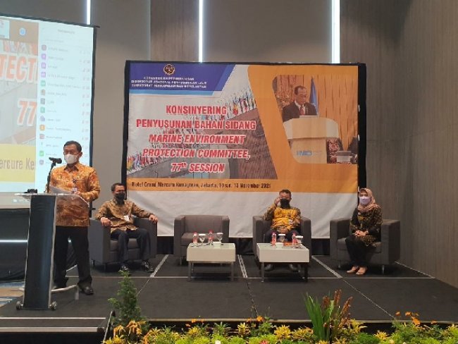 Jelang Sidang IMO MEPC-77, Kemenhub Siapkan Materi Bidang Perlindungan Lingkungan Maritim