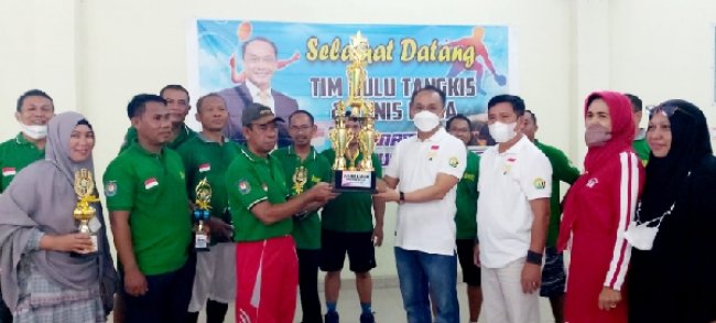 Disaksikan Prof Zudan, Turnamen Dirjen Dukcapil Cup Di Kendari Berlangsung Meriah