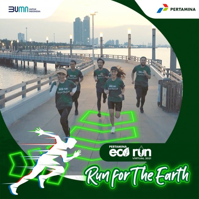 Pertamina Eco Run 2021: Periode Multiple Run, Ribuan Peserta Tempuh Total Jarak 39 Juta KM