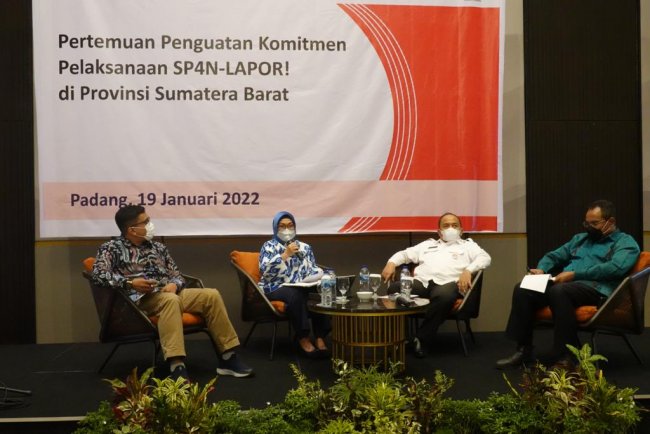 Fungsi Simpul Koordinasi Pengelolaan Pengaduan Sumatra Barat Harus Ditingkatkan
