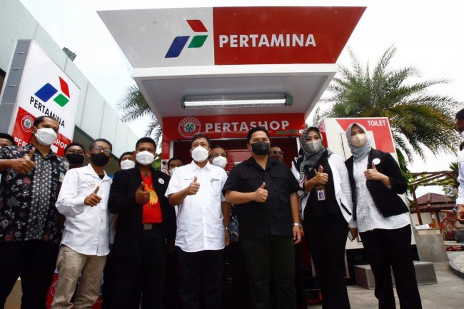 Menteri BUMN dan Pertamina Apresiasi Mitra Strategis Pertashop, Targetkan 10.000 Unit di Seluruh Indonesia