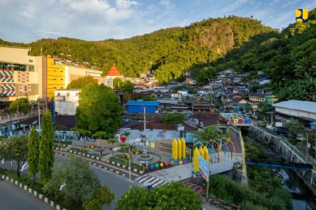 Kurangi Kawasan Kumuh Jayapura, Kementerian PUPR Tata Kawasan APO melalui Program KOTAKU
