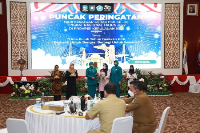 Berbakti untuk Bangsa, Berbagi untuk Sesama pada Perayaan HKG PKK ke-50