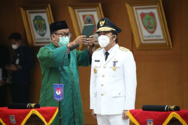 Al Muktabar Resmi Dilantik Jadi Penjabat Gubernur Banten 