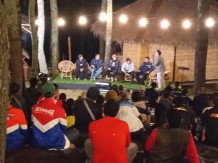 Bersama Komunitas Motor Kota Bandung, Ustadz Hanan Attaki Gelar Kajian dan Temu Kangen 