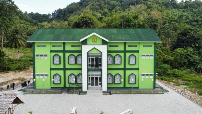 Kementerian PUPR Selesaikan Pembangunan Rusun Ponpes Nahdlatul Tholibin di Poso