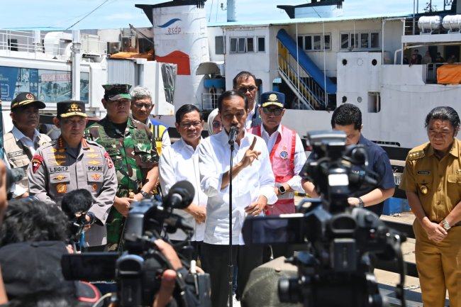 Tinjau Pelabuhan Penyeberangan Merak, Presiden RI Minta Lonjakan Pemudik Diantisipasi Dengan Baik