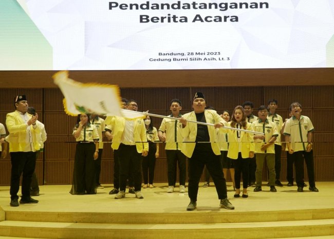 Pemuda Katolik Kota Bandung Tampilkan Pesona Budaya dan Kreatifitas Setelah Resmi Dilantik
