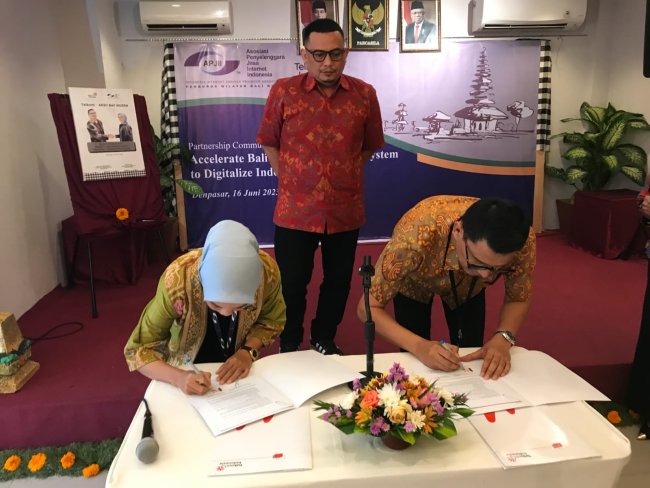 Telkom dan APJII Kolaborasi Pengembangan Internet B2B di Wilayah Bali dan Nusa Tenggara