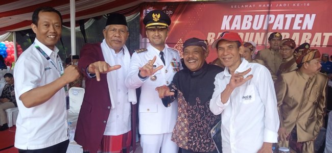 Perhutani KPH Bandung Utara Hadiri Peringatan Hari Jadi Kabupaten Bandung Barat Ke-16