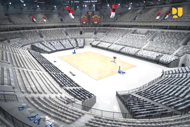 Sambut FIBA World Cup 2023 di Indonesia, Kementerian PUPR Selesaikan Pembangunan IMS GBK