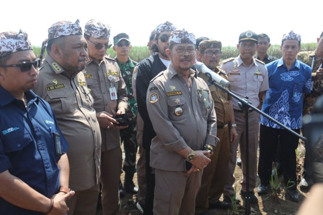 Dari Cirebon, Mentan SYL Dorong Percepatan Swasembada Gula Nasional